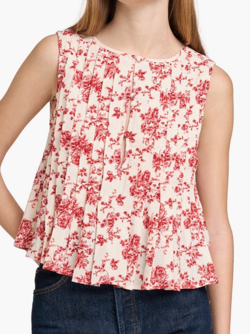 Wayf Romy Floral top XS